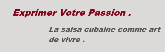 exprimez vous et danser avec passion 